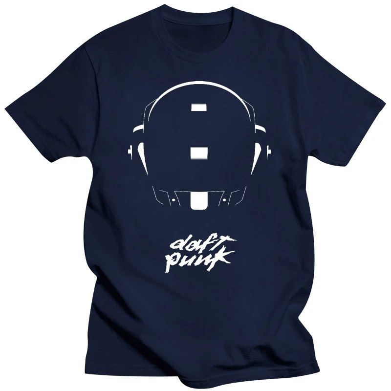 Men T shirt Daft Helmet Punk Classic Logo Cool Tshirts 100% Cotton funny t-shirt novelty tshirt women