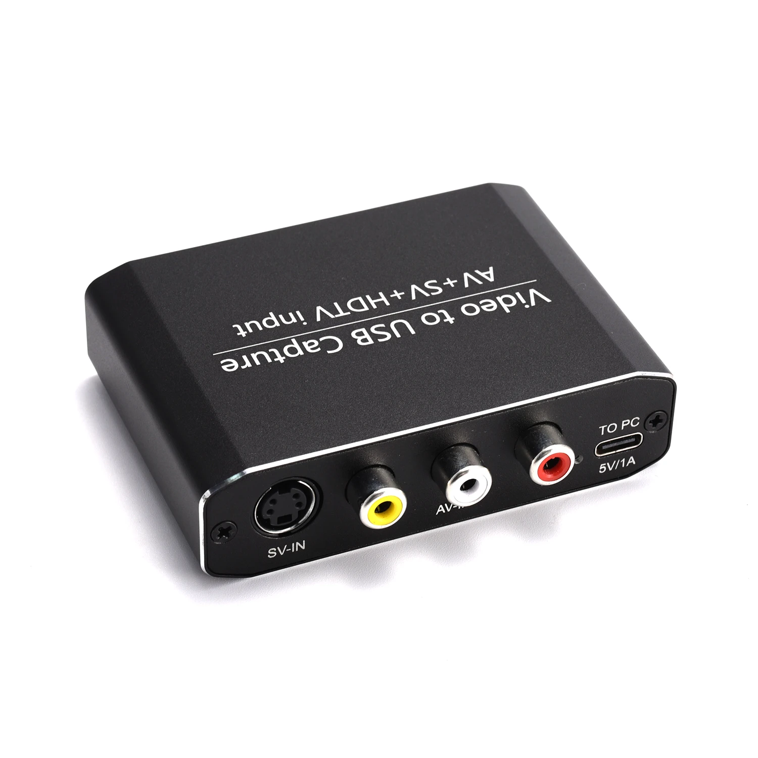 

1080P 60Hz USB 3.0 AV SV S-Video HDMI Audio Video Capture Card with HDMI Loop for Camera Laptop PC Game Live Streaming Recording