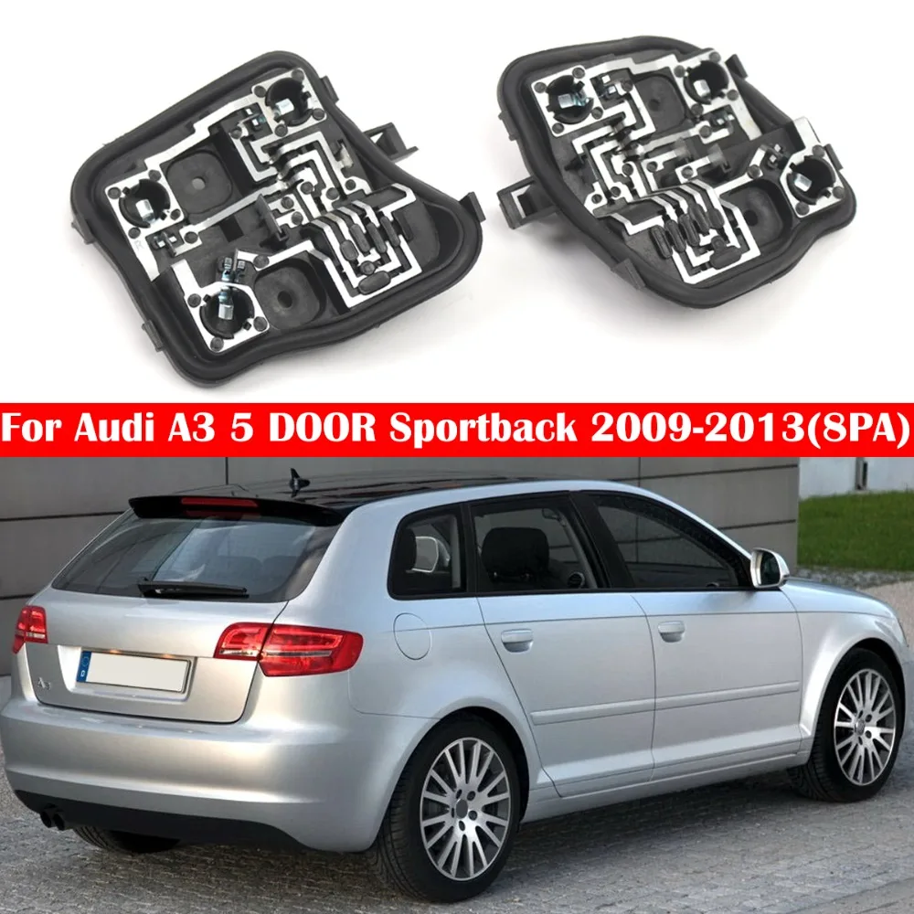 

Подходит для Audi A3 2009-2013, автоаксессуары, держатель лампы заднего фонаря 8P4945257D 8P4945258D, простая установка, печатная плата заднего фонаря