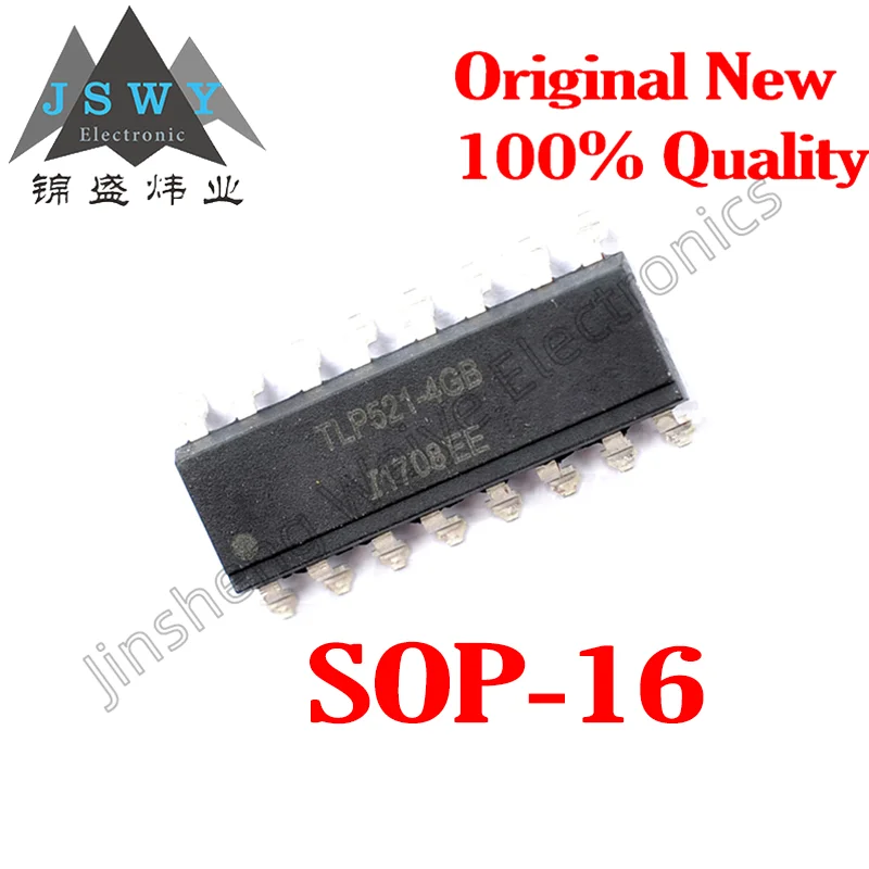 

(1-10 pieces) TLP521-4GB TLP521 SOP-16/Four-channel optocoupler device chip/New original stock/Fast delivery