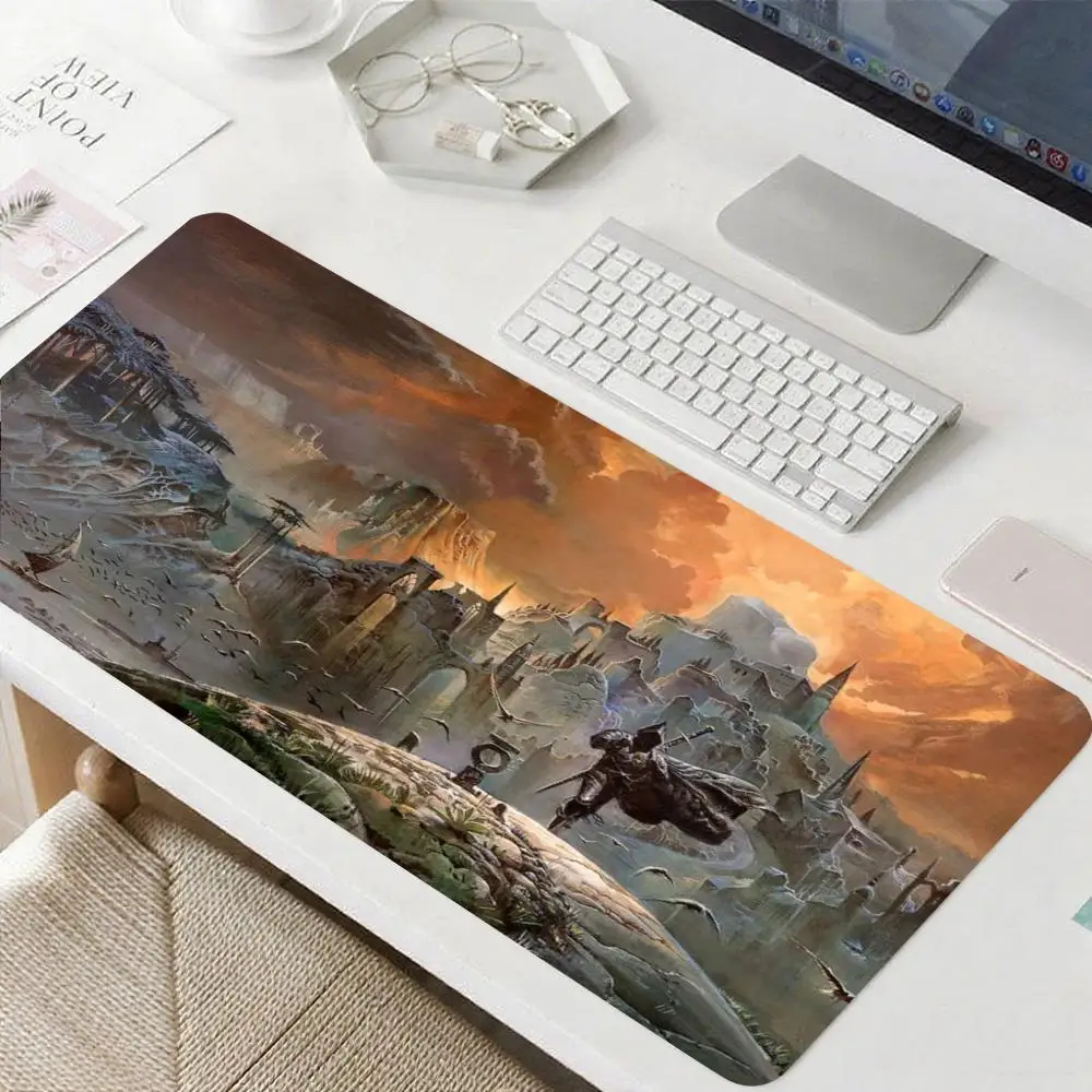 

Stain Resistant Mouse Pad Multi-Size non-slip Gaming mouse pad Gamer E-Sports Mouse Mat Game Mechanical Keyboard XXL Desk Mat