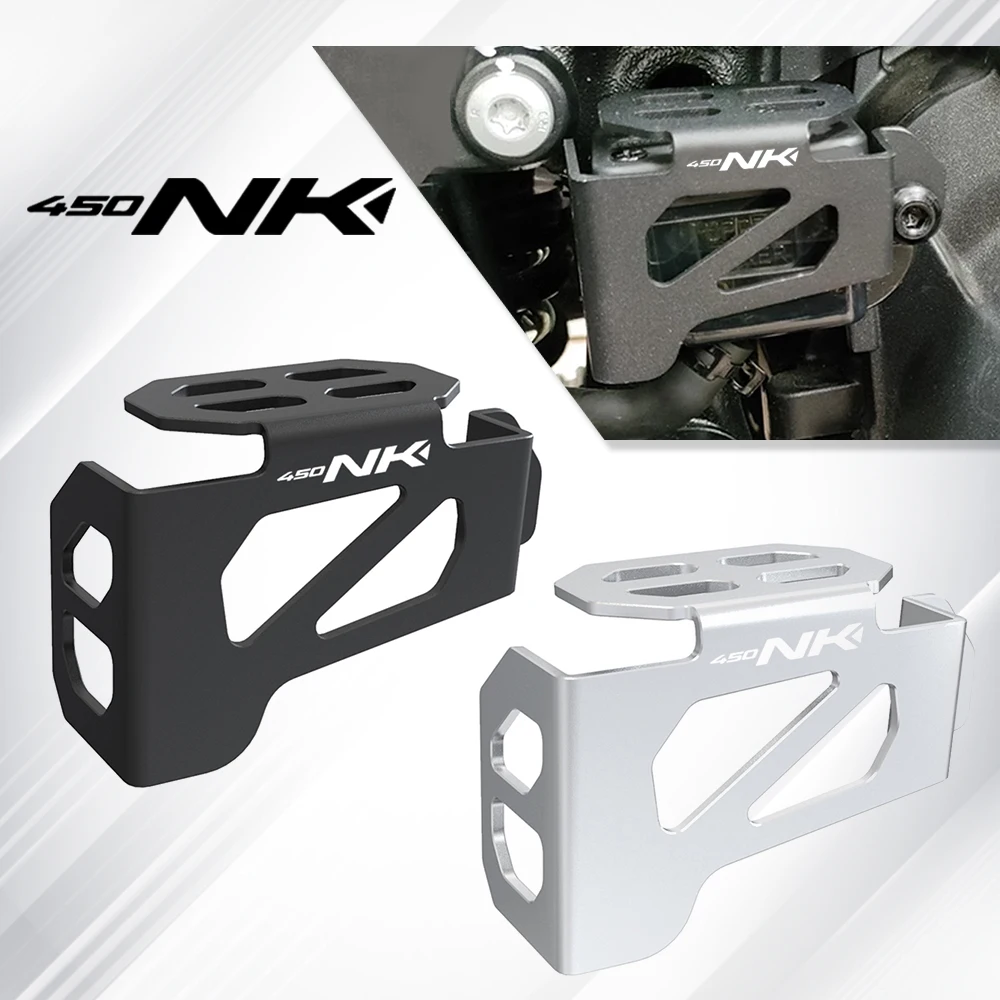 

450NK 2024 Motorcycle Rear Brake Fluid Reservoir Cap Guard For CFMOTO CF MOTO 450SR 450SS 450SRS 450CLC 450 SS SR SRS NK CL-C