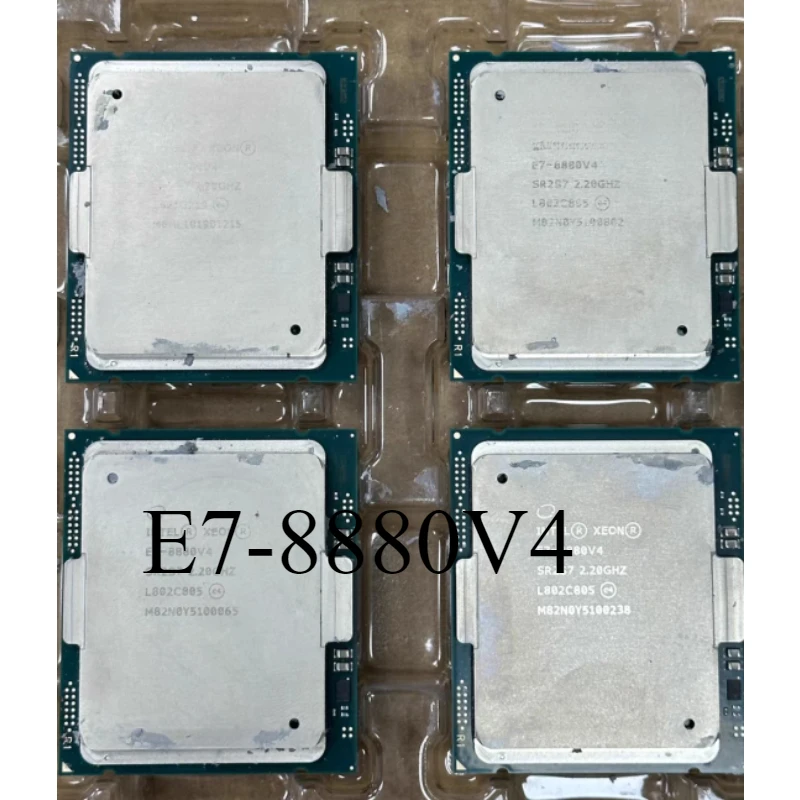 Without Support for X99 Motherboards E7 8880V4 E7-8880V4 2.2GHz Four-way Eight-way CPU 22-core 44-thread Dell R930 Is Available