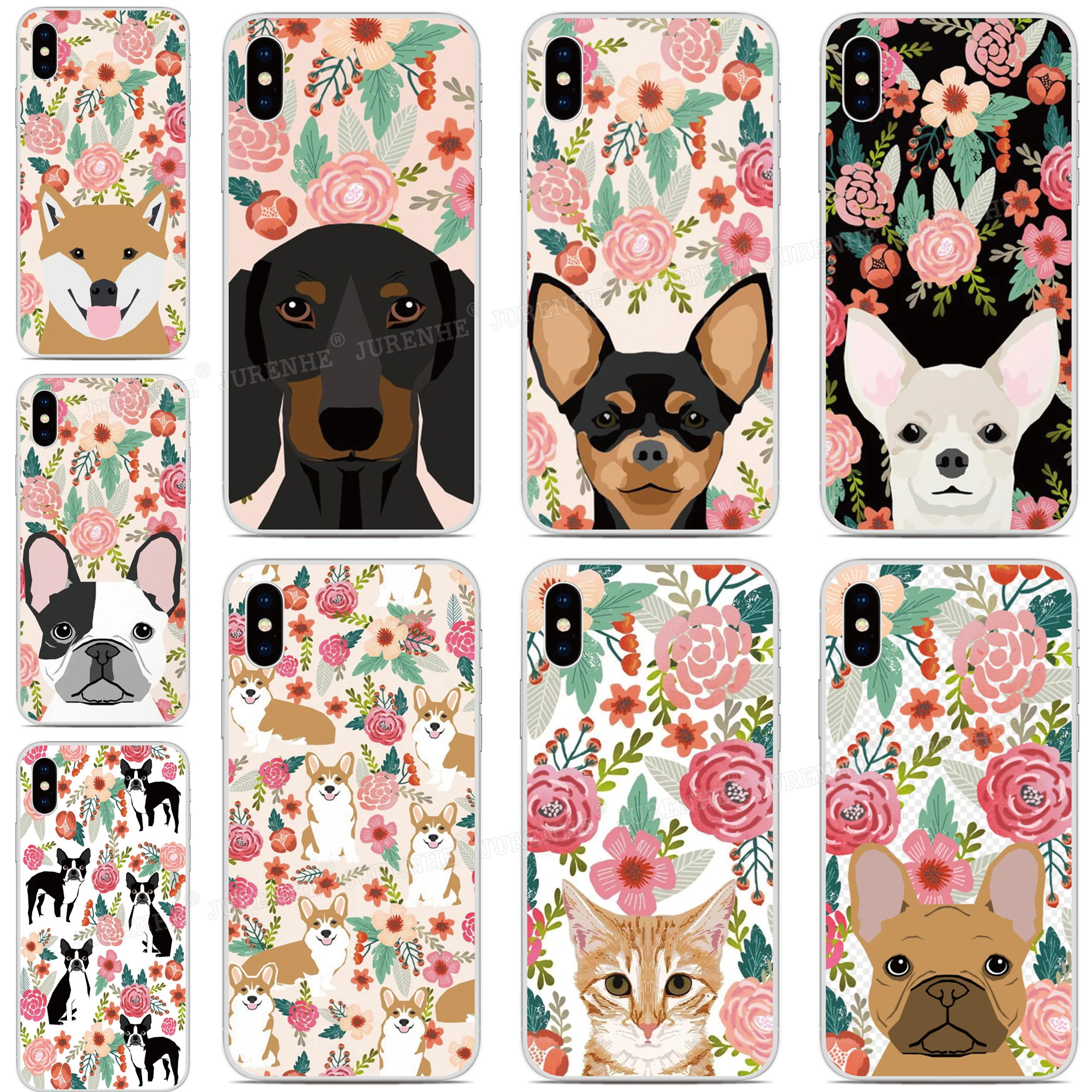 Cute Dog Cover For ZTE Blade V30 Vita L9 A71 A31 Plus A51 Lite A1 ZTG01 V2022 Axon 30 Ultra 31 S30 Pro X1 V8 V9 11 Prime Case