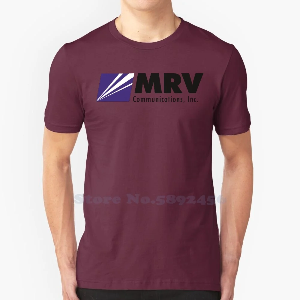 

MRV Communications Logo Casual T Shirt Top Quality Graphic 100% Cotton Tees