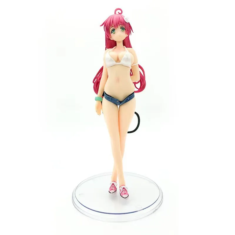 

Anime Girl Lala Swimsuit Figure To Love Ru PVC Statue Display Model