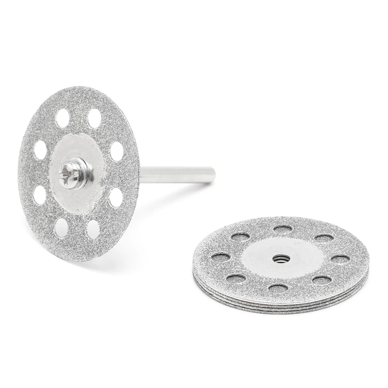 5pcs Diamonte Cutting Disc Grinding Wheel Drill Circular Saw Blade Wood Tool Dropship