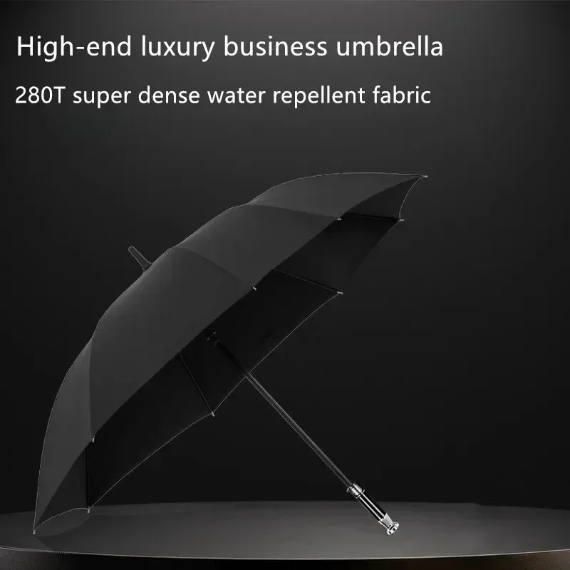 For Bentley Land Rover Toyota Special Car Logo 8 Bone Luxury Long Handle Sunny And Rainy Dual-purpose Business Gift Umbrella