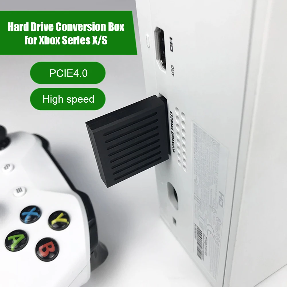 

For Xbox Series X/S Hard Drive Conversion Box for Xbox Series X/S M2 Console Expansion Card Support PCIe 4.0 Gaming Accessories
