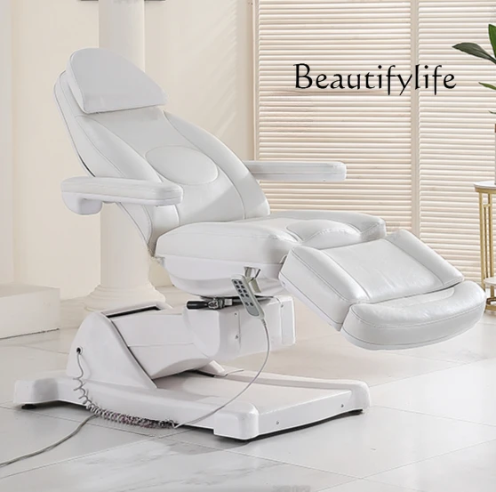 Electric beauty bed, special tattoo embroidery for beauty salons, dental ear picking lift bed can be rotated