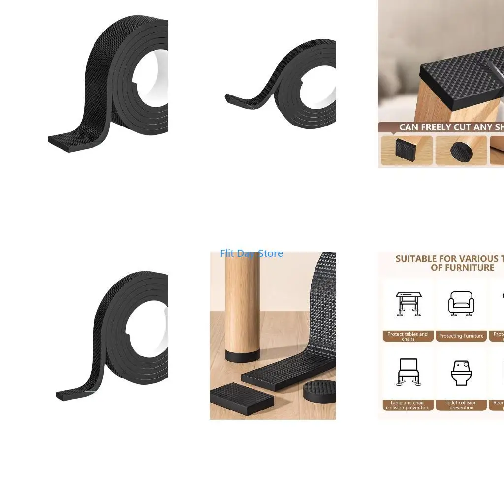F92C Multiple Size EVA Furniture Foot Protectors Safeguarding Your Flooring