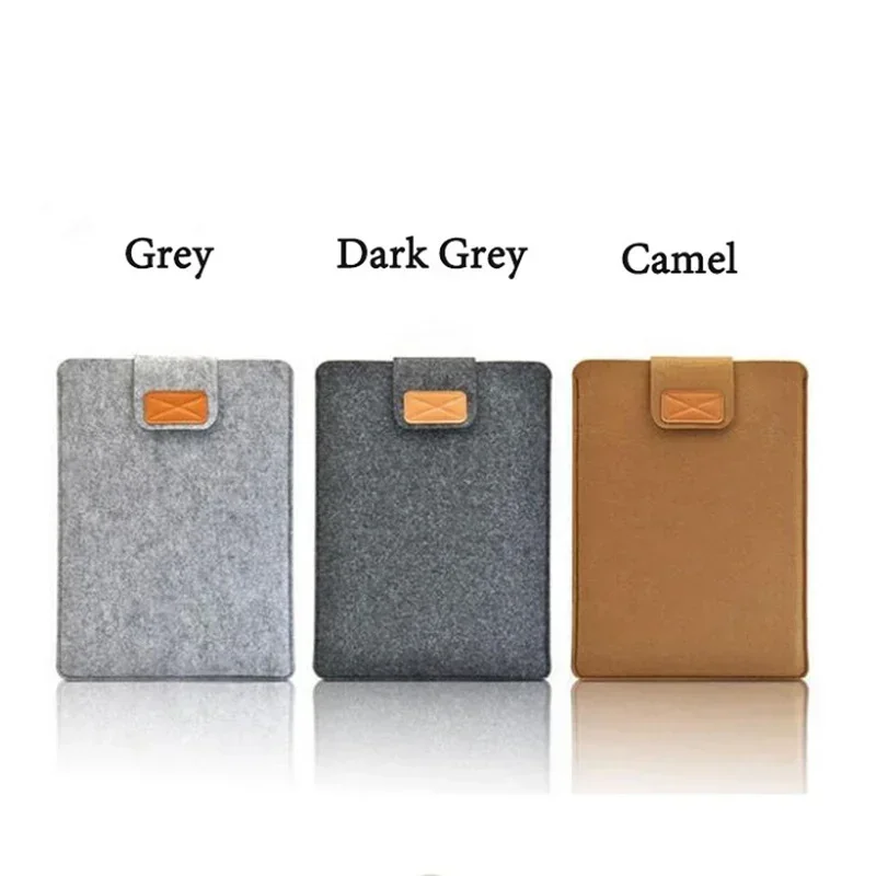 Wool felt Soft Sleeve Bag Case 8 10.1 Inch Protective Sleeve Notebook Case for ipad 2 3 4 Mini Cover for Samsung Huawei Lenovo