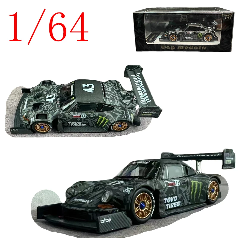 

Top Models Diecast 1/64 Scale Porsche 911 SVRSR Sports Car Model Alloy Porsche 911 SVRSR Toy Car Model Collectible Display