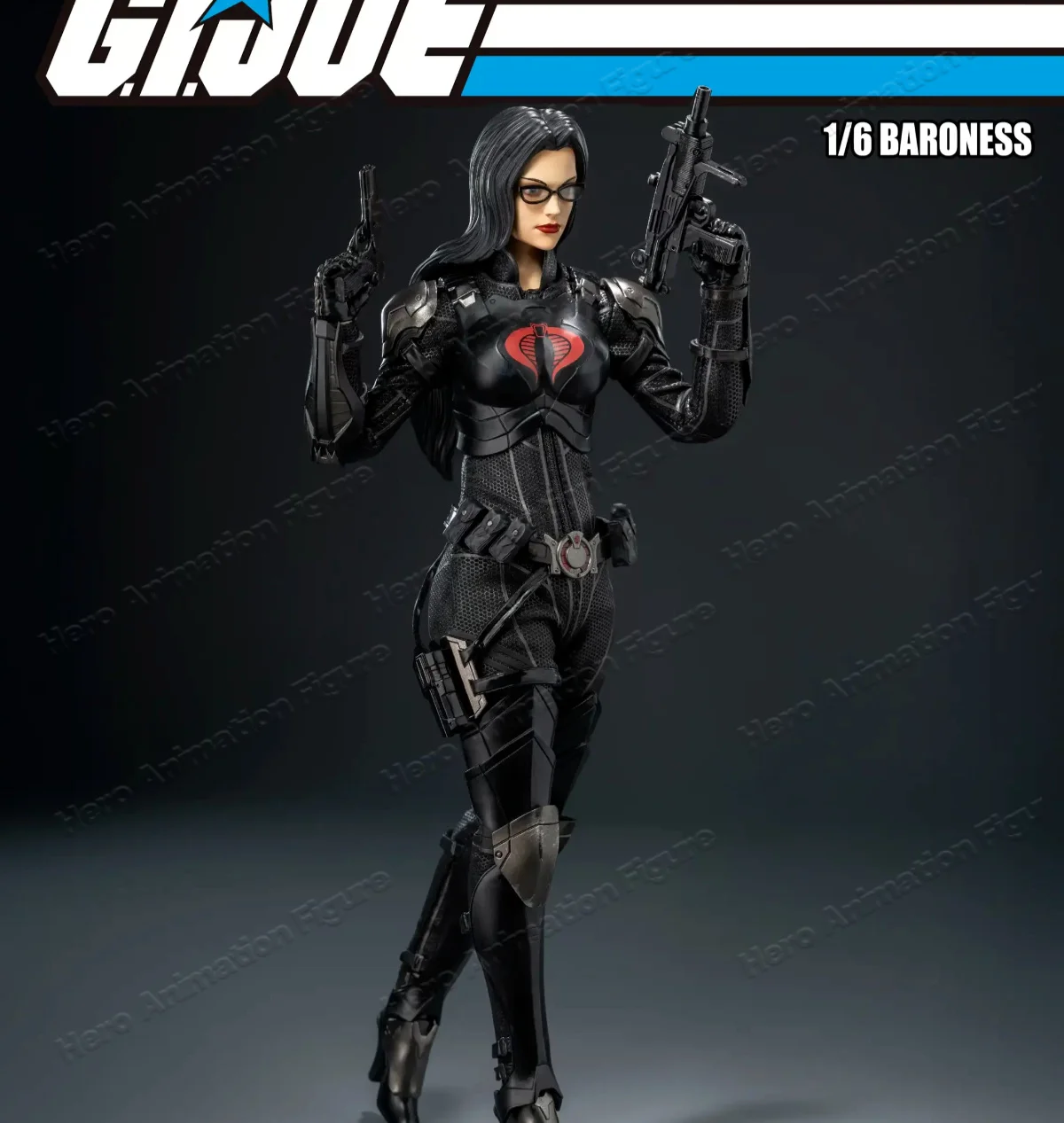 In Stock [Original] Threezero 3Z0350 FigZero G.I.JOE Baroness 1/6 Action Figure Model Toy Gift Collection view 5