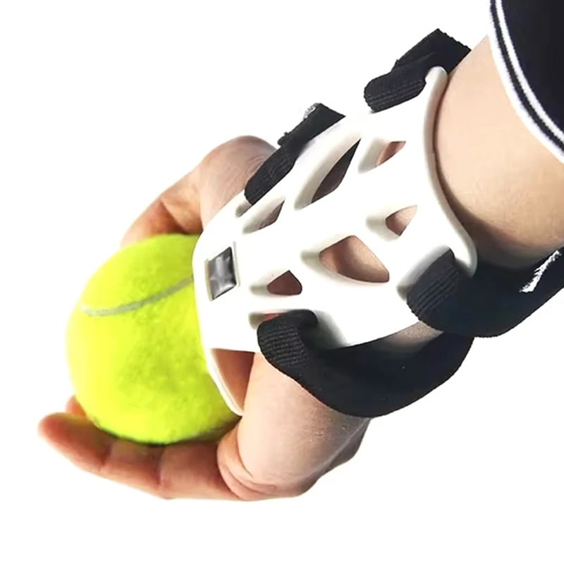 Allenatore di tennis professionale Pratica Servire la palla Macchina Strumento di allenamento sportivo Autoapprendimento Accessori per la postura corretta del polso