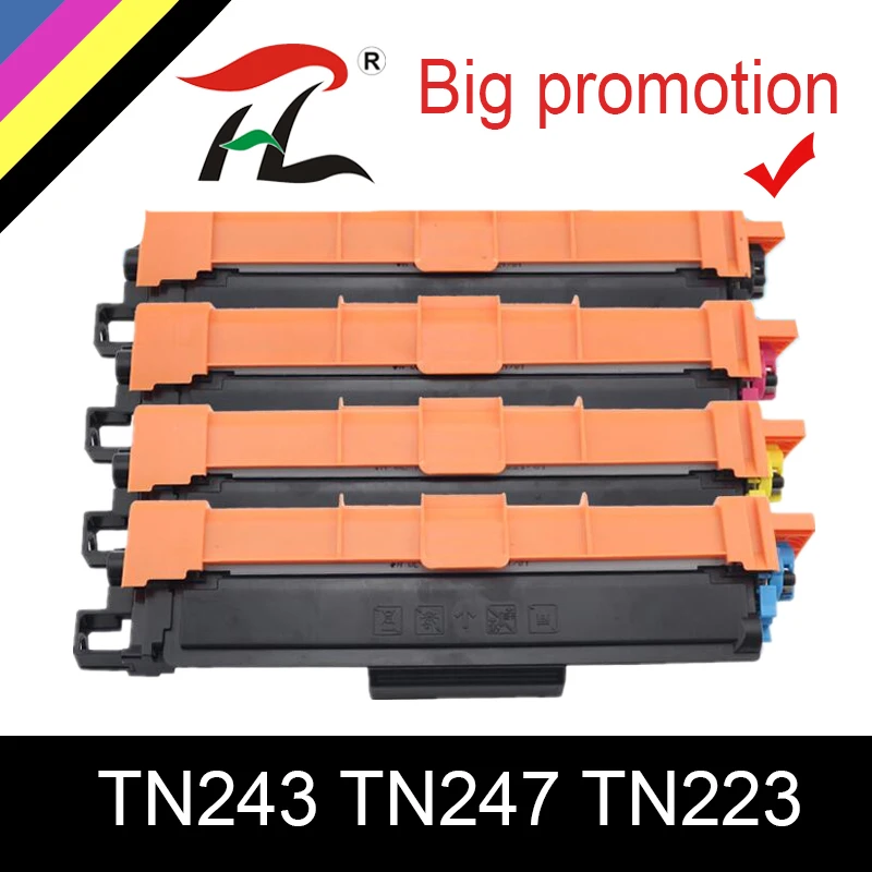 1 PK TN243 TN247 TN223 K C Y M Toner Cartridge For Brother HL L3210CW L3230CDW L3270CDW L3290CDW MFC L3710CW L3750CDW L3770CDW