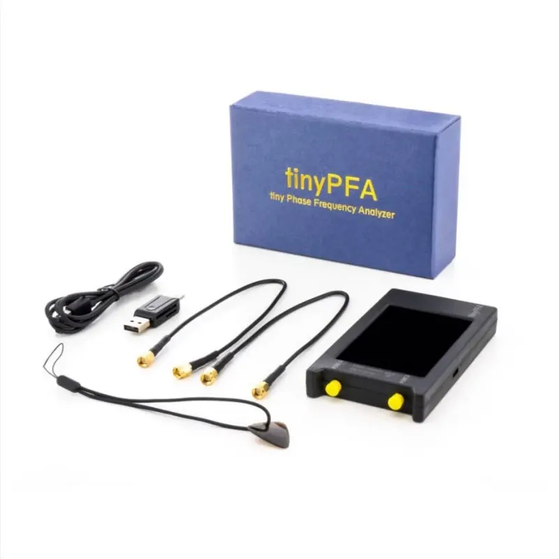

NEW TinyPFA 1MHz-300MHz Phase Frequency Analyzer with 4" Touch Screen Measures Frequency Phase Difference