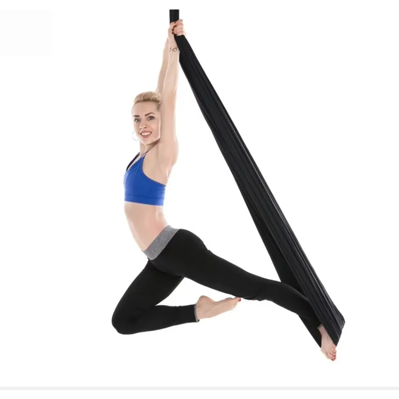 

5x2.8m Aerial Flying High intensity Fitness Silk Yoga Hammock High Quality Soft Material for Professional Training