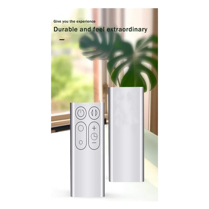 Replacement Remote Control Suitable for Dyson AM11 TP00 Air Purifier Leafless Fan Remote Control Silver