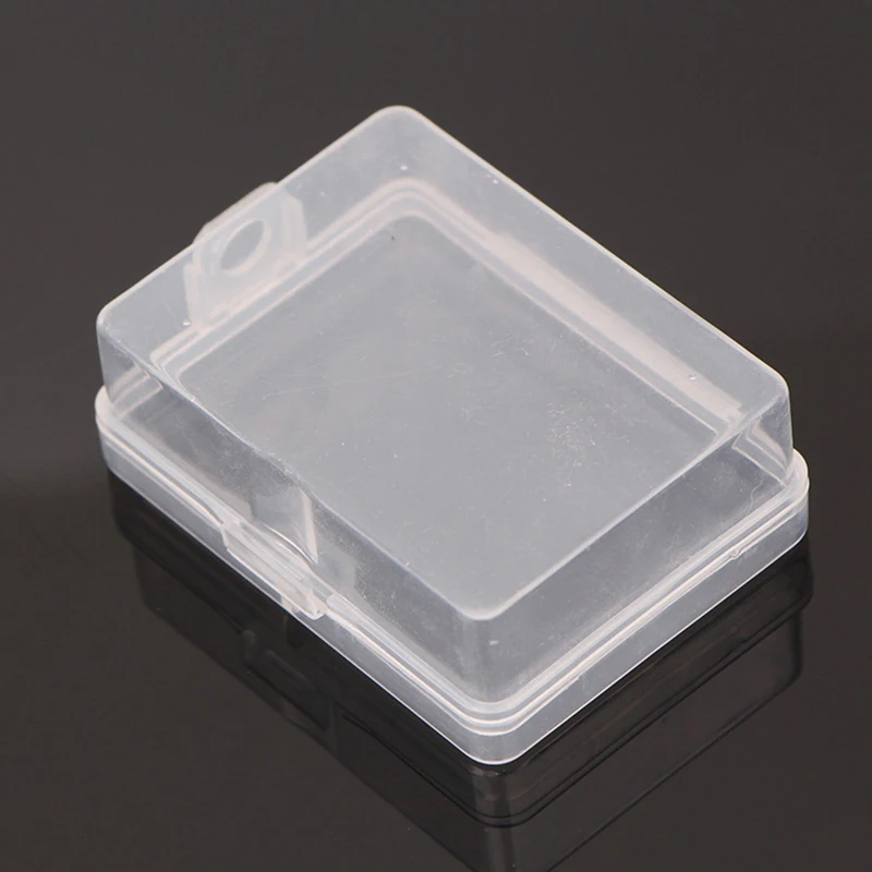 Plastic Transparent Storage Box Square Small Items Case Packing Boxes Jewelry Beads Container Sundries Organizer