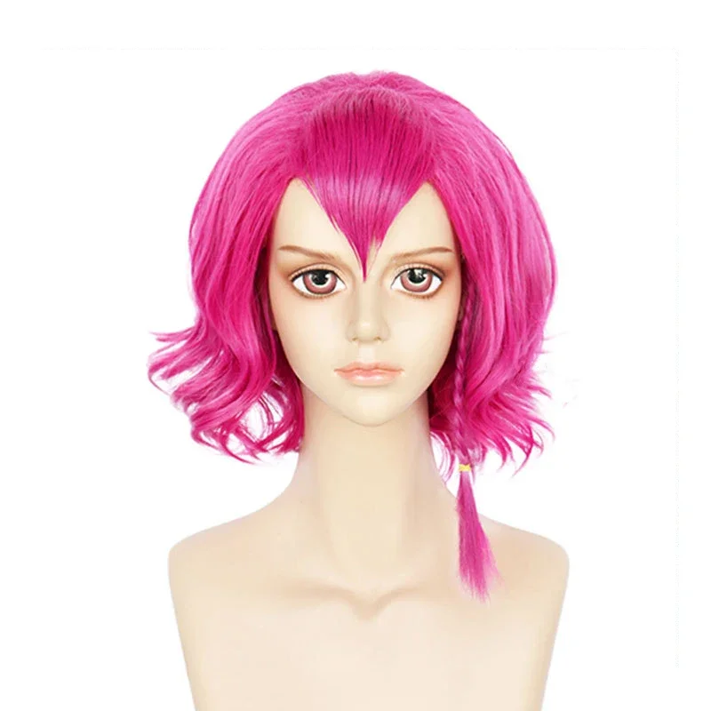 Kazuichi Souda Short Wig Braid Cosplay Costume Dangan Ronpa Heat Resistant Synthetic Hair Danganronpa Carnival Party Wigs