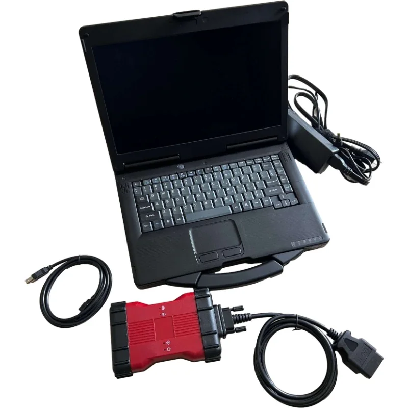 High Quality VCM2 Car Diagnostic tool V129 obd2 tool with cf-53 i5&8gb laptop Ready Use