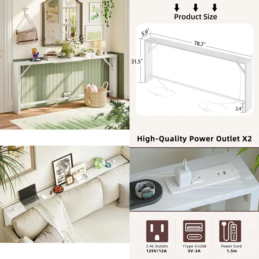 79 Inch White Indus…