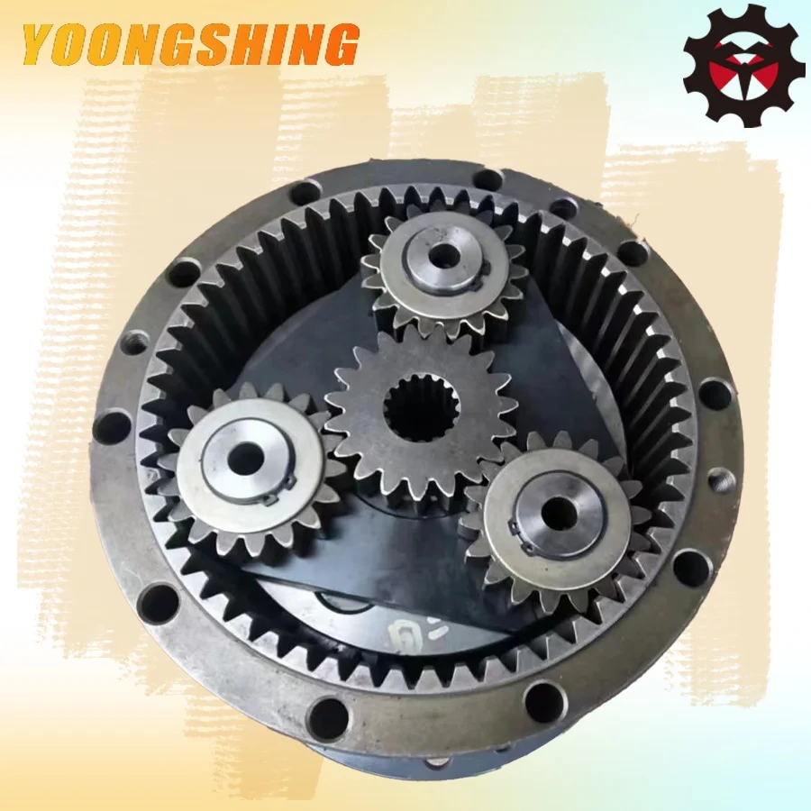 YOONGSHING SK120-5 Excavator Swing Gearbox Swing Reducer SWING DRIVE GROUP