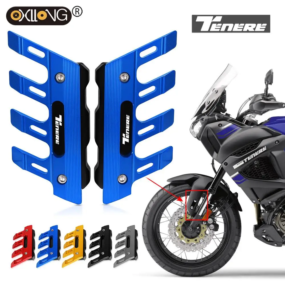 

Mudguard Side Protection Block Front Fender Side Anti-fall Slider For YAMAHA Super Tenere XT660Z XT660R XT1200Zdx XT1200 Z/ ZE