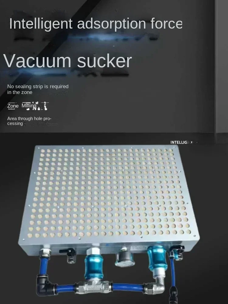 Vacuum Sucker for CNC Machining Center No Sealing Strip through Hole Suction Surface Industrial Strength Gripper