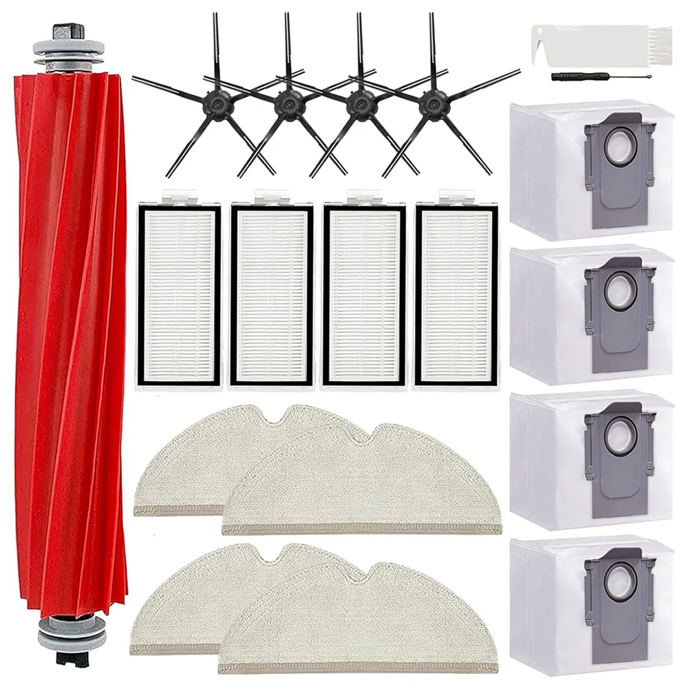 YCOC-для пылесоса Roborock Q7 Q7+ Q7 Max Q7 Max+ Основная боковая щетка Hepa-фильтр Швабра Тканевый мешок для пыли Запасные части