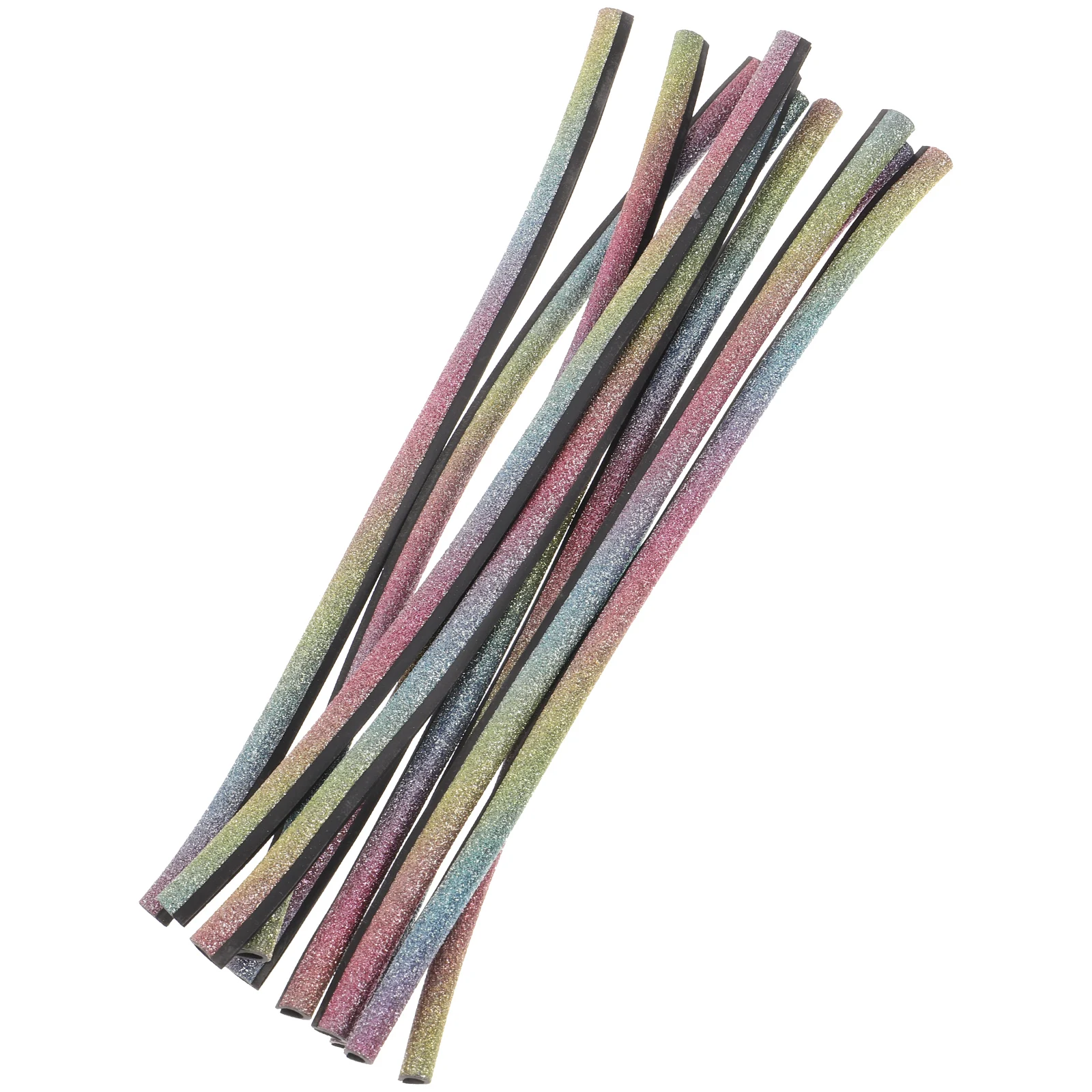 

10pcs Electroplated PVC Strips Car Air Vent Grille Trim Bright Color Interior Accessories ProtectiveDecoration