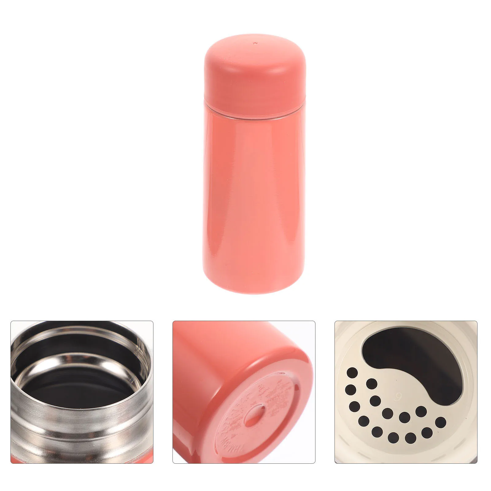 

Mini Insulated Vacuum Cup Reusable Leakproof Water Bottle For Travel Camping Outdoor Heat Preservation Easy Cleaning