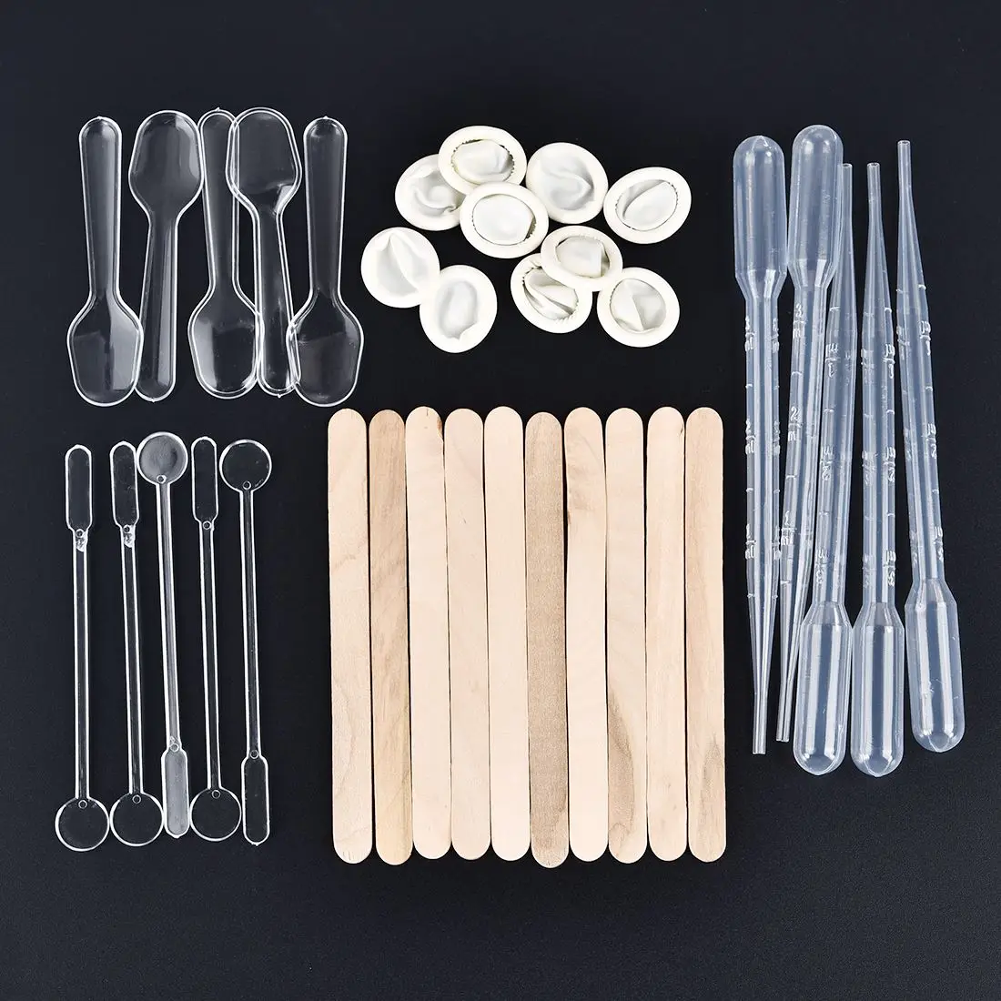 Jewelry Making Tools Kit Measuring Cup Stir Stick DIY Epoxy Resin Mold Supplies Silicone Tool Set Handmade Crafts Jewelry Tools