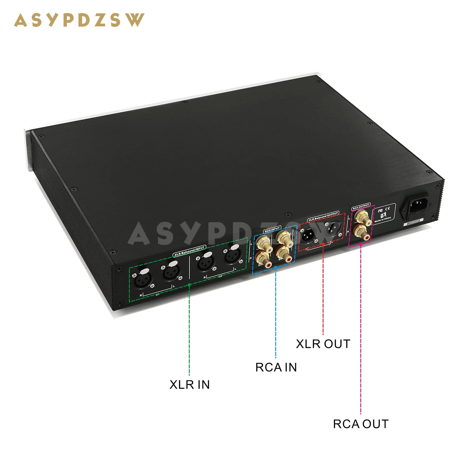 Imagem -02 - Base de Pré-amplificador Totalmente Equilibrada no Circuito Core P1.7 Asypdzsw Hifi Stereo Asp17 Mosfet Classe a