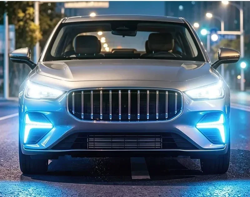 For Geely Emgrand 2026 Car Led Daytime Running Light Front Fog Light Modification Yellow Turn Signal 12V Daylights Accessories detail image 15