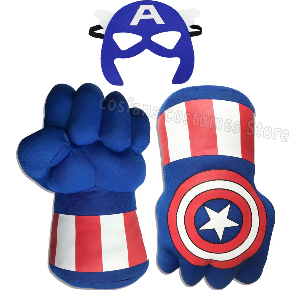 

Cartoon Foam Boxing Punch Gloves for Costume Party Superhero Dress Up Fighter Props
