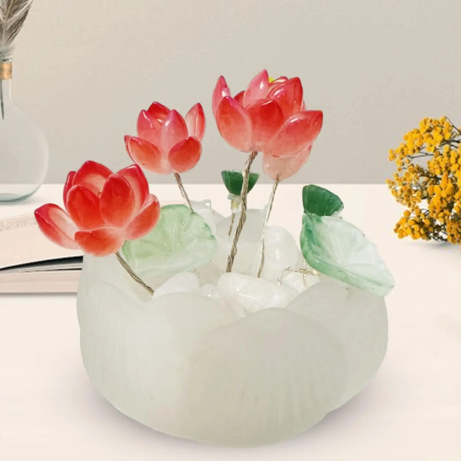 DIY Flower Light Anniversary Bedside Lamp Birthday Gift Home Decoration 5.5cm Creative Decorative Minimalist Material Package