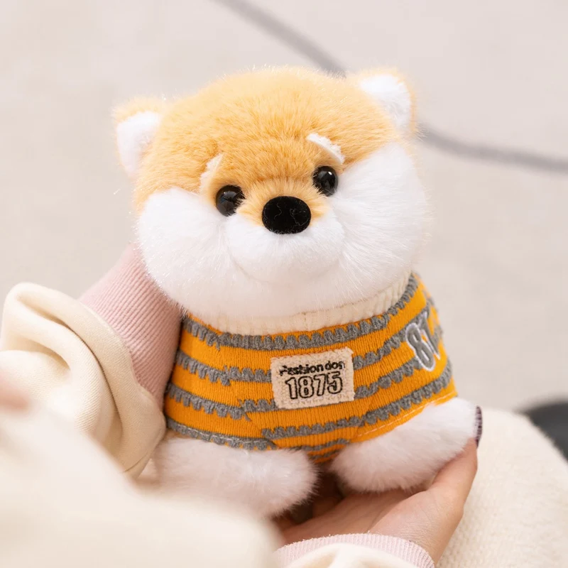 

Плюшевая игрушка-собачка в одежде 22/30 см, милый слоник, маленькие животные-питомцы, куклы, подарок на день рождения, дропшиппинг