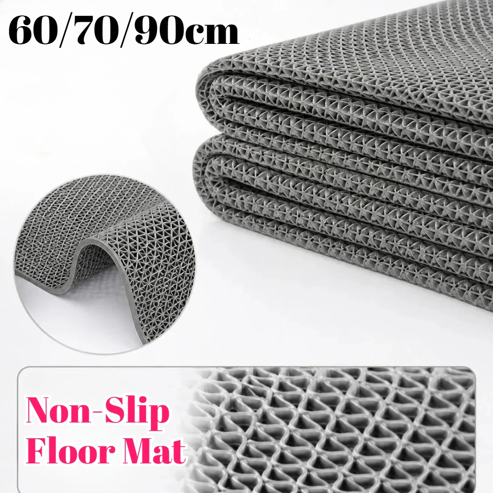 Anti-Slip Drainage Mat Outdoor Indoor Heavy-Duty Commercial Rubber Mat Kitchen Garage Restaurant Sauna Floor Mat