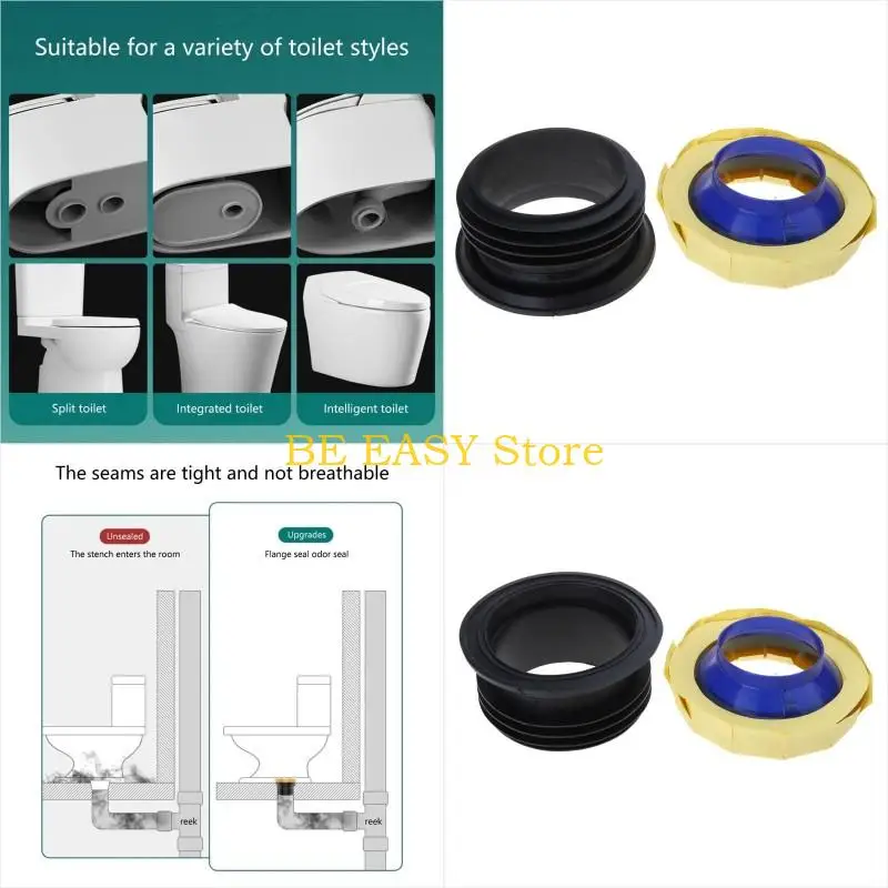 

E28F Туалетные разливы герметичные кольца на выходе на выходе на выходе на выходе из дренажных труб кольца легко установить