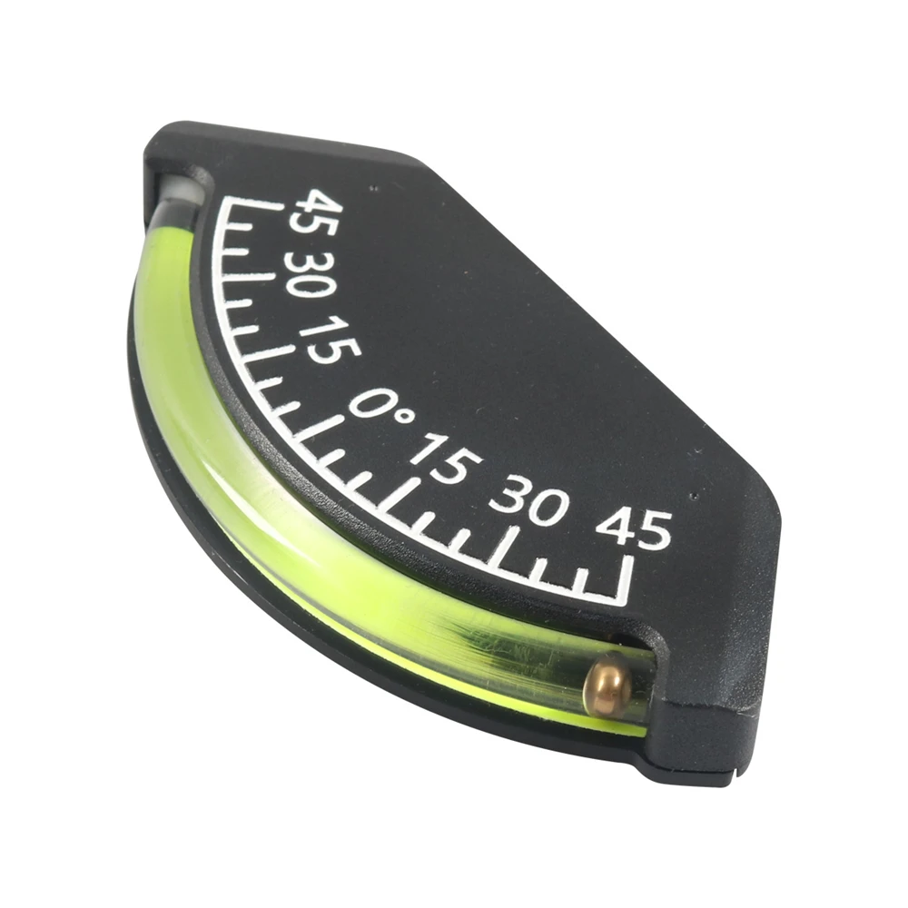 201-F Inclinometer Level Gauge for Off-Road Vehicle, for Jeep, Truck, RV, Camper, Trailer, or Boat