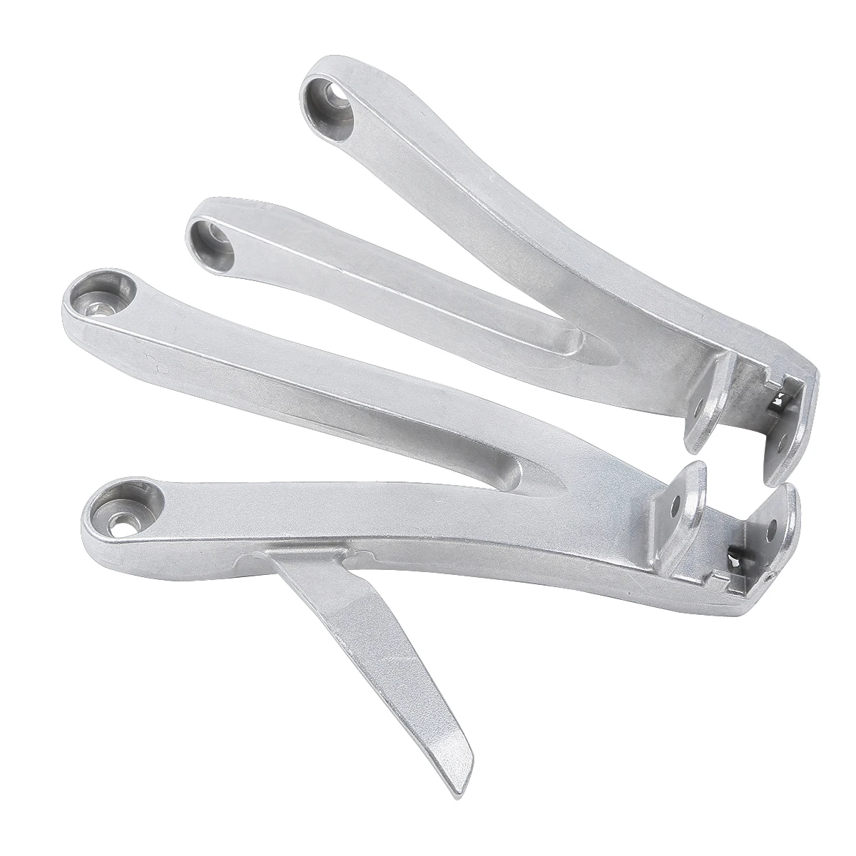 Black/Silver Die-cast Aluminum Rear Passenger Foot Pegs Assembly Footrest Bracket Kit For Honda CBR600RR F5 2007-2023
