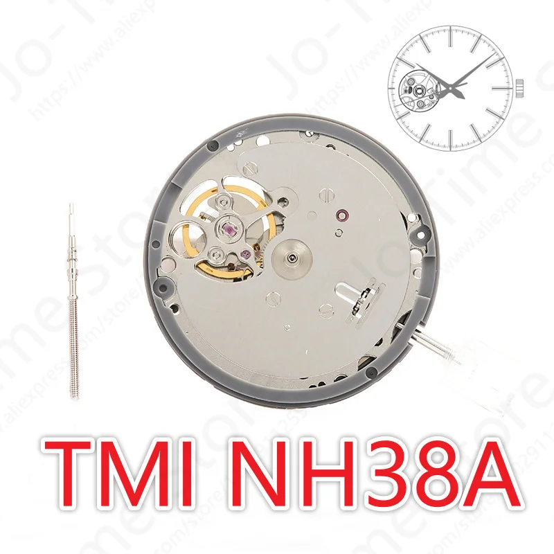 NH38A NH38 Watch Movement Automatic Self-winding 21600 24 Jewels High Quality Mechanical Watches Accessory Parts