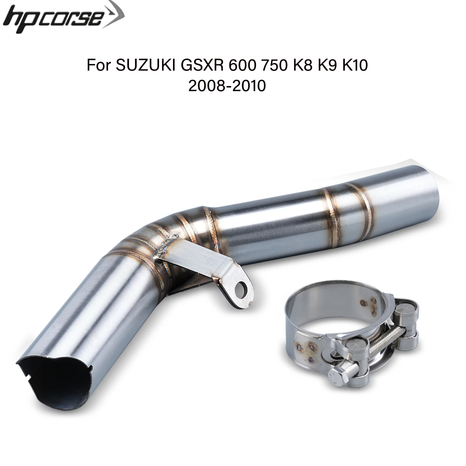 

For SUZUKI GSXR 600 750 K8 K9 K10 GSXR750 GSXR600 Motorcycle Exhaust Pipe Escape Moto Mid Pipe Connect Original Muffler