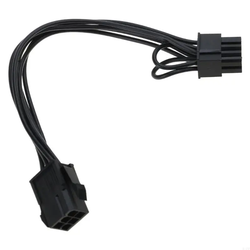 

E1PF PCIE Power Extensions Cable 6Pin Male to 8Pin Female for GPU Video Card Connectivitys