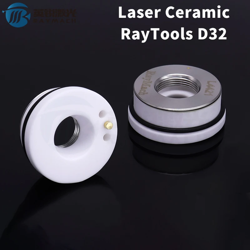 Ceramiczny uchwyt Raytools D32 oryginalny Model Precitec maszyna do cięcia laserem światłowodowym części zamienne głowica laserowa złącze dyszy spri d28dysza
