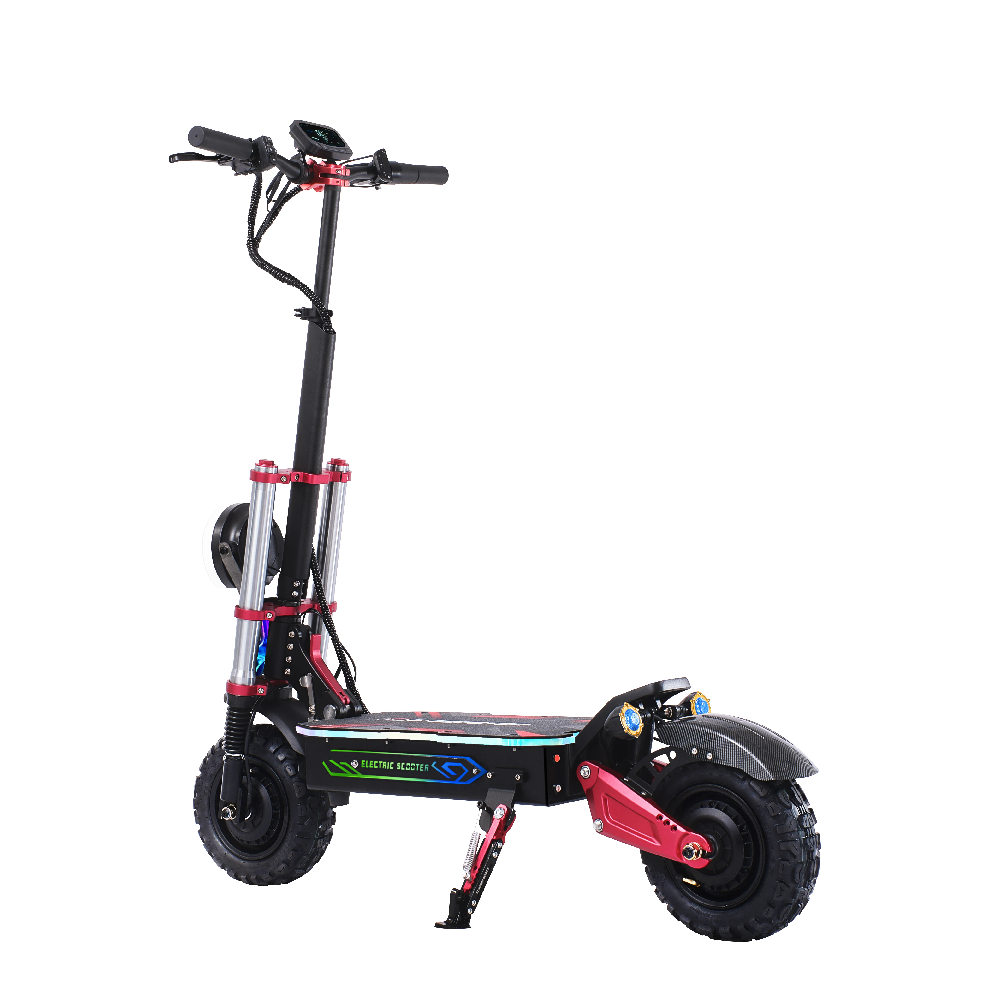 

Electric Scooter 6000W Travel Motor 60V38AH Battery NDavid Safety App Control Electric Scooter Silent Tire Electri