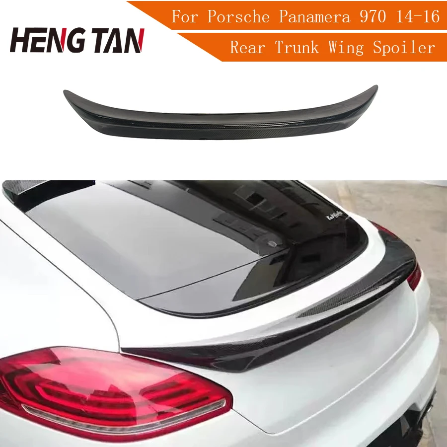 

For Porsche Panamera 970 2014-2016 trunk wing spoiler high quality carbon fiber spoiler auto parts