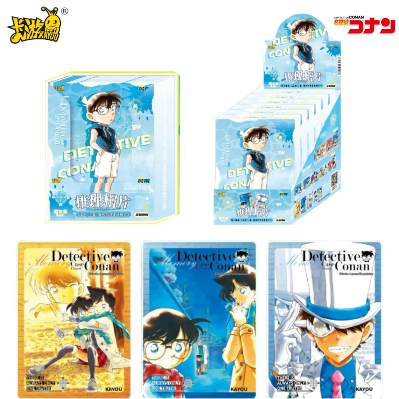

KAYOU натуральная карта детектива Конана, фотокарта, анимация, мультяшная игровая коллекция, карты, периферийные устройства, детская игрушка, подарок на праздник